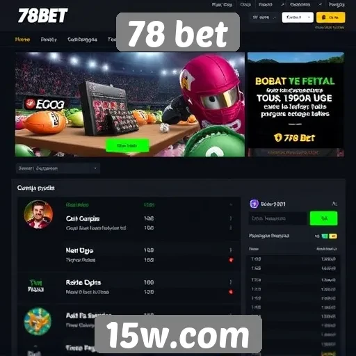 Análise das funcionalidades do site 78 bet